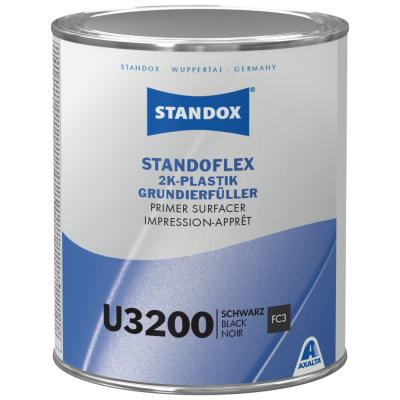 STFLEX 2K Plastik-Grundierfüller Schwarz U3200 1L