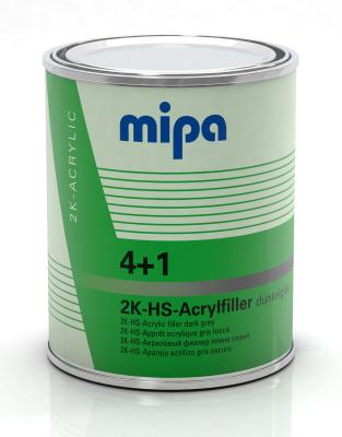 Mipa 4+1 Acrylfiller HS dunkelgrau (ca. RAL 7011) 1L