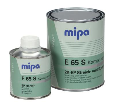 Mipa E 65 S 2K-EP-Streich- und Spritzfüller grau inkl. Härter 1,5kg-Set