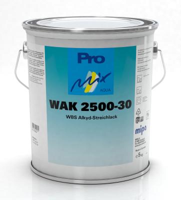 Mipa Pro Mix Aqua WAK 2500-30 WBS Alkyd-Streichlack seidenmatt Basis-Pack. 3,75KG