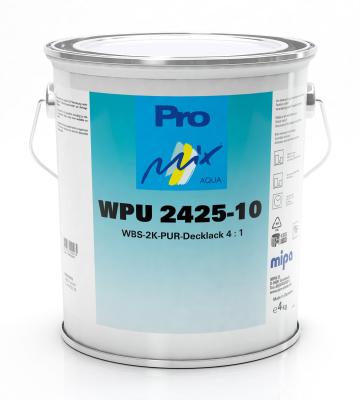 Mipa Pro Mix Aqua WPU 2425-10 WBS 2K-PUR-Decklack 4:1 matt Basis-Pack. 3KG