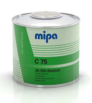 Mipa 2K-MS-Klarlack C 75 MS-Qualität 0,5L