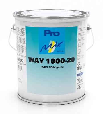 Mipa Pro Mix Aqua WAY 1000-20 WBS 1K-Allgrund Basis-Pack. 4,4KG