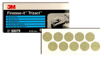 3M 466LA Finesse-it Trizact Film Schleifronden,Ø32 mm,auf Bogen (Bogen à 100 Ronden),P3000, 100 Stk.