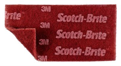 3M Scotch-Brite Durable Flex Vliesrolle MX-HP,rot,100x200mm, A, very fine,60fach perforiert
