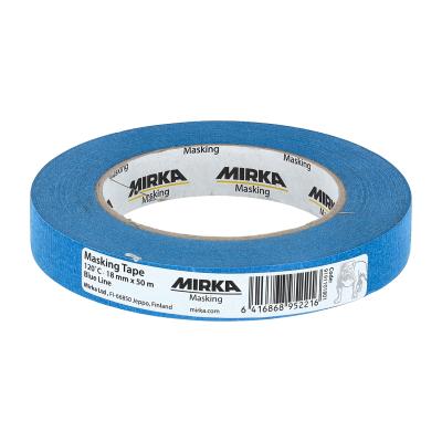 MIRKA Masking Tape 120?C Blue Line 18mmx50m