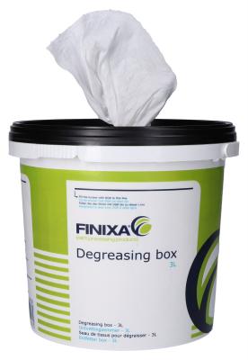 FINIXA Dispenserbox für Entfettungstücher  weiß 28 cm x 30 cm
