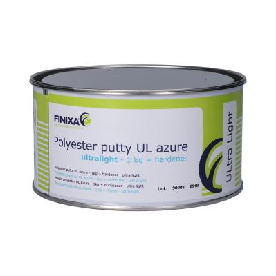 FINIXA Polyesterspachtel UL Azure 1Kg + Härter - ultra light