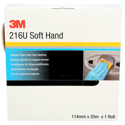 3M™ Soft Hand Rollen 216U, 115 mm x 25 m